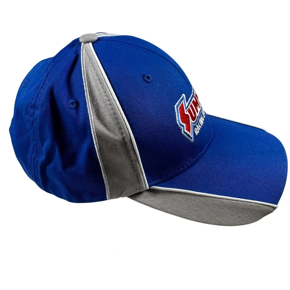 Summit Racing Equipment Baseball Hat Mens OSFM Blue Grey Good Embroidered Cap